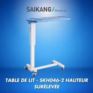 table de lit - SKH046-2 hauteur surélevée